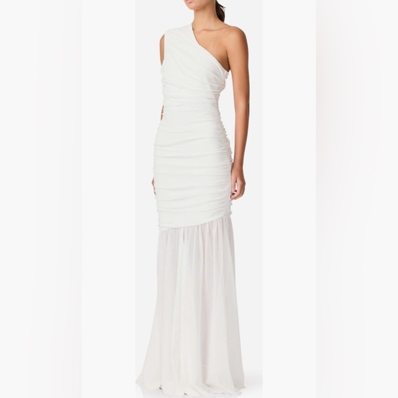 NEW Elliatt Vienna Ruched Maxi Gown Dress Size XS B3118 - Picture 3 of 6